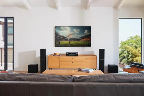 Miniatura 6 de Denon AVR-X1800H - Receptor estéreo AV de 7.2 canales - 80W/canal, transmisión inalámbrica a través de HEOS integrado, WiFi y Bluetooth, compatible