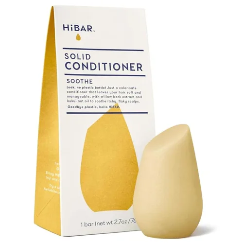Miniatura 3 de HiBAR - Barra acondicionadora de rizos - Para cabello rizado - Definir y sellar la humedad - Con mantequilla Babassu y Pracaxi y proteína de arroz