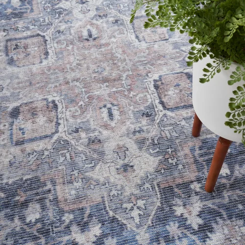 Miniatura 7 de Nourison Home New Concept - Alfombra lavable de 6 x 9 pies, fácil de limpiar, no se desprende, para dormitorio, sala de estar, comedor y cocina