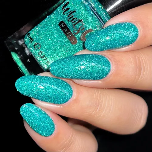 Miniatura 11 de Whats Up Nails - Plumingo Party Flash - Esmalte de uñas reflectante granate con dúocromo iridiscente brillante púrpura brillante barniz de esmalte