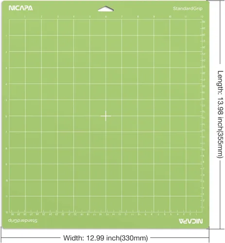 Miniatura 5 de Tapete de corte de agarre estándar para Cricut Maker 3/Maker/Explore 3/Air 2/Air/One (30 x 30 cm, 5 paquetes) Tapetes de corte adhesivos estándar