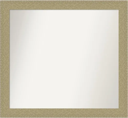 Miniatura 33 de Amanti Art Espejo de pared personalizado no biselado (24.25 x 24.25 pulgadas), marco dorado de mosaico, varios tamaños personalizados, espejo
