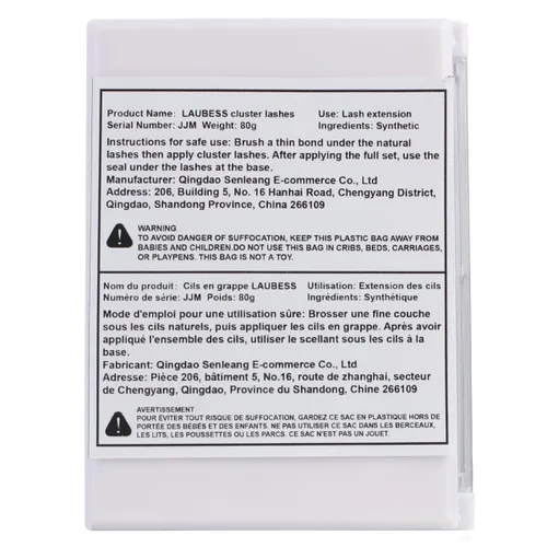 Miniatura 5 de Pestañas en racimo para extensiones con volumen, 50D, distintas longitudes, rizo D, kit de 240 pestañas en racimo para colocar en casa