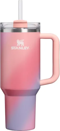 Miniatura 19 de STANLEY Quencher H2.0 Vaso Térmico con asa y pajilla, 64 onzas, tapa Flowstate de 3 posiciones, gran capacidad para viajes y deportes, vaso de acero