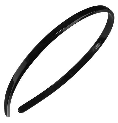 Miniatura 12 de Diadema marrón para mujer, France Luxe de 1/4 de pulgada, ultracómoda, delgada, África, ajuste flexible con dientes suaves antideslizantes, sujeción
