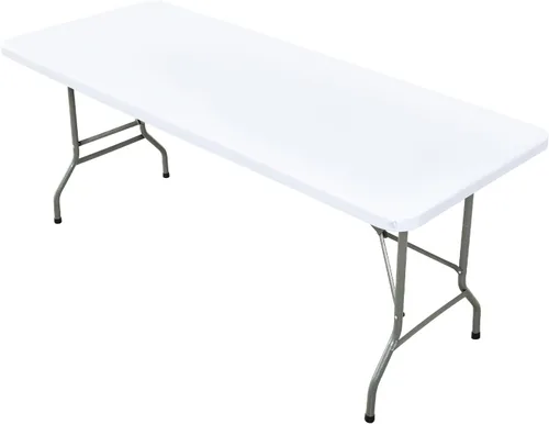Miniatura 21 de Mantel Cuadrado Elástico Ajustable, Cubierta de Mesa de Poliéster Resistente al Viento, Mantel Resistente a Rayones y Lavable para Mesas Plegables