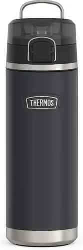 Miniatura 17 de THERMOS ICON SERIES, botella de agua de acero inoxidable con boquilla, 24 onzas, color verde alpino, botella de agua aislada al vacío con tapa