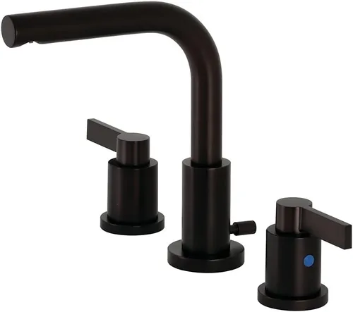 Miniatura 11 de Fauceture FSC8958NDL - Grifo de baño de 8 pulgadas con drenaje emergente, níquel cepillado