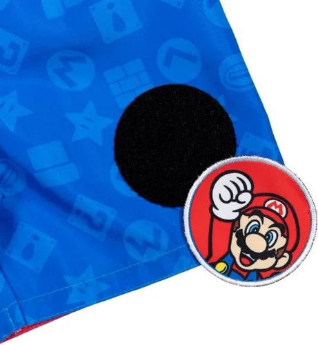 Miniatura 6 de Super Mario Luigi Mario Yoshi Raglan Swim Rash Guard - Conjunto de troncos de natación