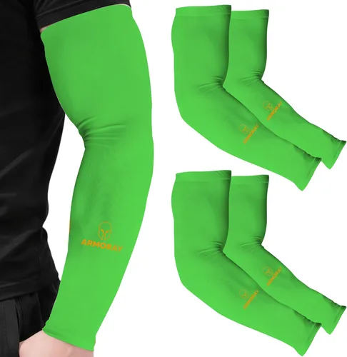 Miniatura 72 de ARMORAY - Mangas de brazo para hombres o mujeres; para cubrir tatuajes; de enfriamiento, para practicar deportes, básquetbol, golf, fútbol