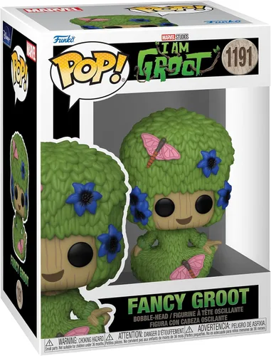 Funko Pop! Marvel: Guardians of the Galaxy - Fancy Groot - Groot Shorts - Figura de vinilo coleccionable - Idea de regalo - Producto oficial - para