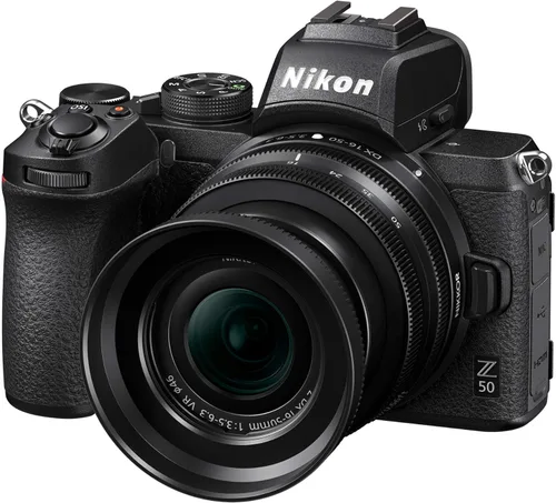 Miniatura 6 de Nikon Z 50 con lente de zoom gran angular Cámara compacta sin espejo para fotos/vídeos con lente de 16-50mm Modelo Nikon USA