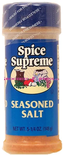 Spice Supreme Paquete de 12 cajas de sal sazonada