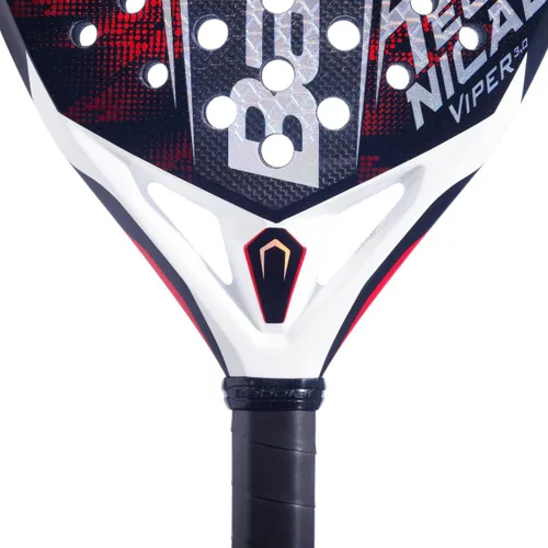 Miniatura 4 de Babolat Technical Viper 3.0 - Pala de pádel (negro/rojo)