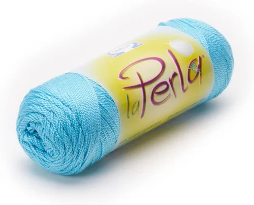 Miniatura 26 de LA Perla de Omega - Hilo Perle 100% algodón mercerizado ideal para ganchillo fino - Color: 01 - Blanco 601