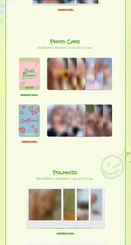 Miniatura 5 de WEKI MEKI Choi YooJung Girasol 1er álbum individual CD+Póster+Photobook+Fotografía impresa+Tarjeta fotográfica+Polaroid+Pegatina+Seguimiento