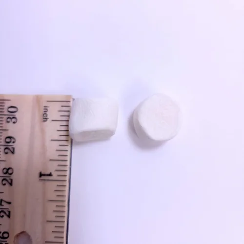 Miniatura 2 de Natucraft Molde de silicona para malvavisco 9 cavidades, cera, jabón, resina, molde de jabón realista malvavisco flexible molde NC040