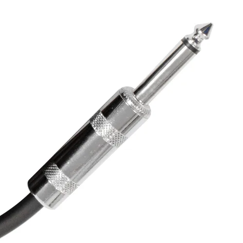 Miniatura 3 de Seismic Audio SAGC20R-Cable de guitarra de ángulo recto a recto negro negro de 20 pies Amarillo