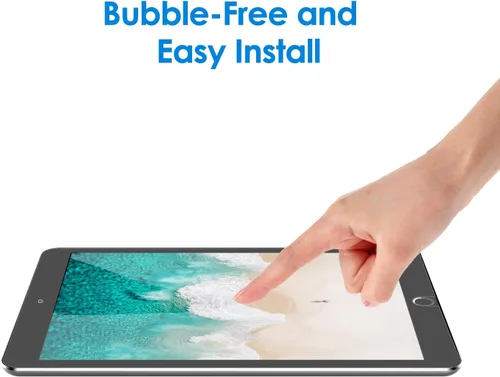 Miniatura 5 de JETech Protector de pantalla para iPad Pro de 10.5 pulgadas y iPad Air 3 (modelo 2019 de 10.5 pulgadas), película de vidrio templado 9H