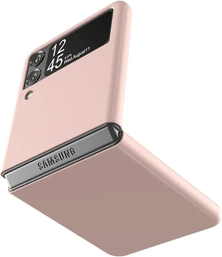 Miniatura 8 de Cresee Funda para Samsung Galaxy Z Flip 3 5G 2021, Slim Fit Matte PC Cover Phone Case para Galaxy Z Flip3 - Negro