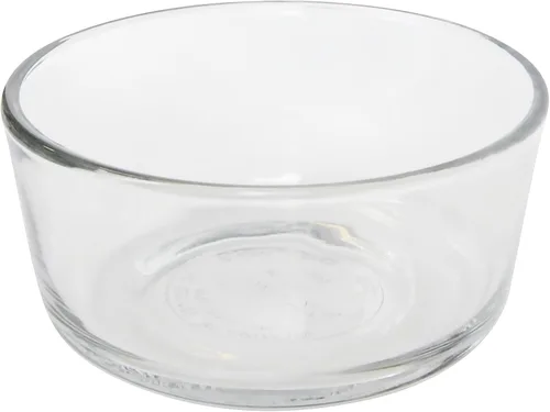 Miniatura 2 de Pyrex 7200 Cuencos de vidrio de 2 tazas y 7200 tapas de repuesto para almacenamiento de alimentos color morado ciruela (paquete de 2) - Fabricado
