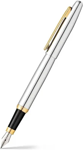 Miniatura 27 de Sheaffer VFM - Bolígrafo de bola cromado con detalles en tono dorado cromado/dorado