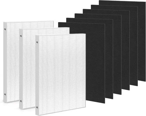 Miniatura 12 de 8 pre Aera Max 300 filtro de repuesto compatible con filtro de coche Fellowes para AeraMax 290/300/DX95 Air Pur-ifiers también compatible
