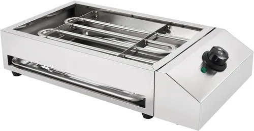 Miniatura 2 de Parrilla de barbacoa para interiores sin humo, parrilla eléctrica para interiores, 110 V 1800 W, parrilla eléctrica comercial Yakitori, parrilla