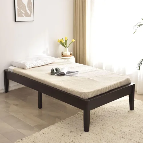 Miniatura 9 de Woodpeckers Furniture And Mattress Stella - Marco de cama con plataforma de madera de pino macizo (negro, tamaño Queen (estándar de EE. UU.))