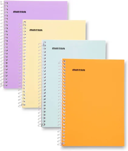 Miniatura 4 de Mintra Office Cuadernos pequeños en espiral (12 unidades de espiral lateral de 3 x 5, primario), paquete a granel de 12, mini cuadernos de bolsillo
