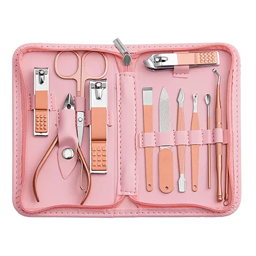 Miniatura 13 de Kit de Uñas Tumkun, Kit de Manicura, Kit de Cuidado de Uñas Para Hombres, Juego de Manicura y Pedicura, Kit de Cortaúñas para Uñas de los Pies, Kit