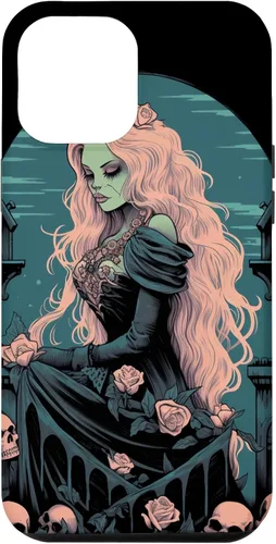 Miniatura 24 de Funda para iPhone 13 Pro Gothic Girl Pastel Goth Wiccan Pagan Anime Nu Goth Grunge