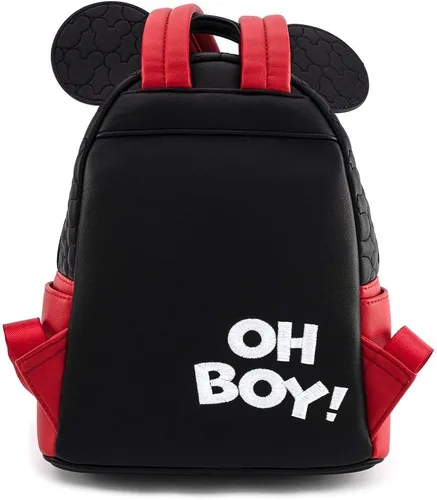 Miniatura 5 de Loungefly Disney Mickey Mouse Oh Boy Quilted Womens Mini Backpack Purse