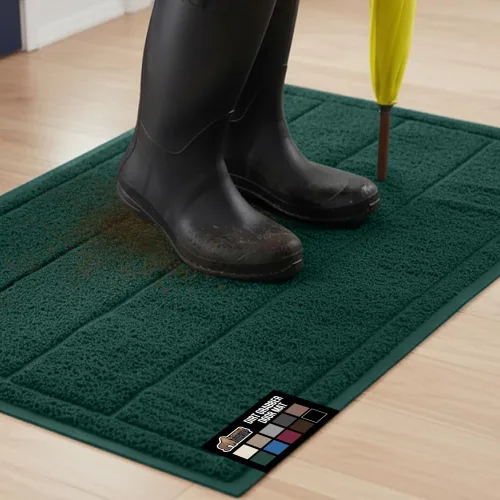 Miniatura 15 de GORILLA GRIP Dirt Grabber - Tapete de malla para puertas, de bajo perfil, resistente a manchas y decoloración, tiras de secado rápido resistentes
