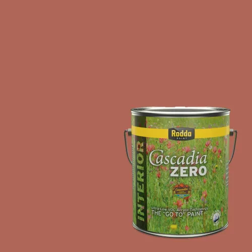 Miniatura 121 de Rodda Paint CASCADIA ZERO - Pintura plana e imprimación para interiores en uno, cuarto de galón, crema de ballet