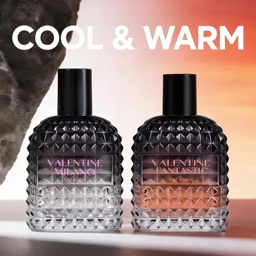 Miniatura 3 de A CENTER Valentine Cologne 4pcs/1.7 fl oz*4 Eau de Parfum Set para Hombres Floral&Woody Fragancia Combo Caja de Regalo para Hombres