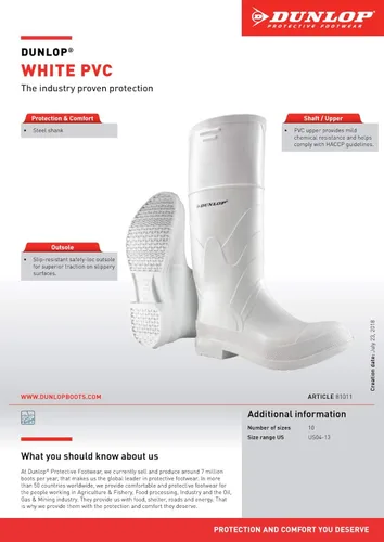 Miniatura 4 de Dunlop Protective Footwear unisex-adult Modern