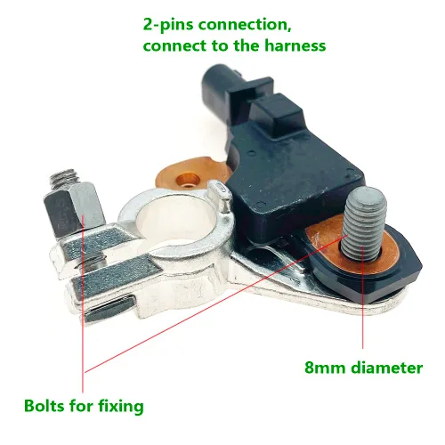 Miniatura 2 de Sensor de corriente de batería Sensor de temperatura de voltaje de batería para Chrysler 200 300 Wrangler Cherokee Dodge Challenger Journey Honda