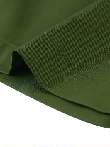 Miniatura 5 de Allegra K Chaleco de carga casual con cordón y cremallera para mujer