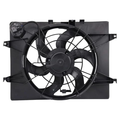 Miniatura 46 de TRQ Conjunto de ventilador de refrigeración del radiador CH3115205 compatible con Jeep Renegade 2019-2021