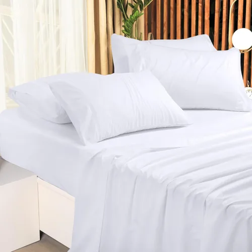 Miniatura 292 de Utopia Bedding Juego de sábanas Queen – Sábanas de 4 piezas para cama tamaño Queen, microfibra suave y transpirable, incluye 1 sábana bajera, 1 Gris