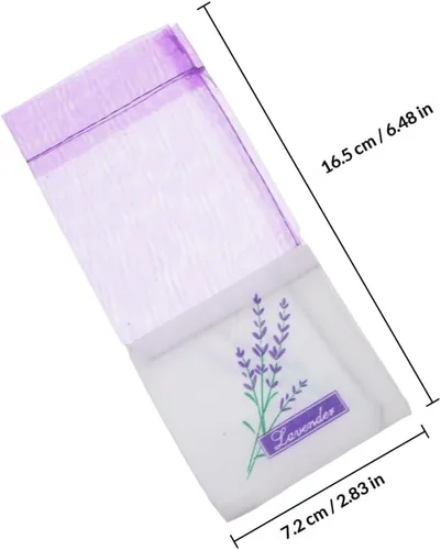 Miniatura 9 de Bolsas de bolsitas de lavanda: bolsa vacía de bolsitas de fragancia de lavanda bolsa de bolsita bolso púrpura profundo 30 piezas