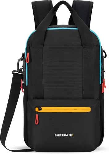 Miniatura 19 de Sherpani Camden - Mochila convertible, bolsa de mano 3 en 1, mochila de viaje de 18 L, bolsa cruzada para mujer, bolsa cruzada, regalos de viaje