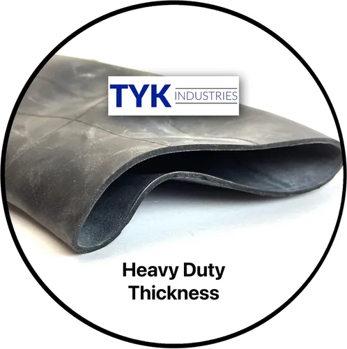 Miniatura 3 de TYK Industries Tubo interior 25x11-10 para ATV y UTV, 25x11R10 Radial o Bias Tubo interno de neumático con vástagos de válvula TR6