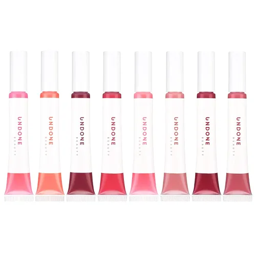 Miniatura 6 de Undone Beauty Lip Life - Tinte labial hidratante con punta exfoliante para una eliminación suave de la piel seca y brillo no pegajoso incoloro