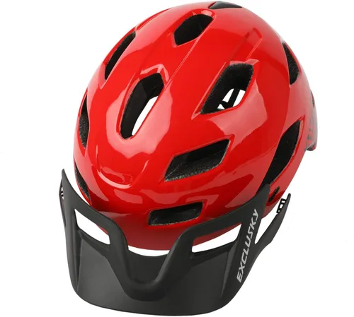 Miniatura 4 de EXCLUSKY - Casco de bicicleta para niños, ajustable, de seguridad, ligero, casco de bicicleta para niños, patinaje, ciclismo, scooter, para niños