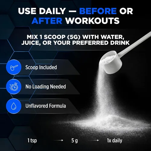 Miniatura 5 de ALLMAX Nutrition Creatina Monohidrato - Mejora el Rendimiento y la Intensidad del Entrenamiento - Vegano y Sin Gluten (100 Gramos, Sin Sabor)