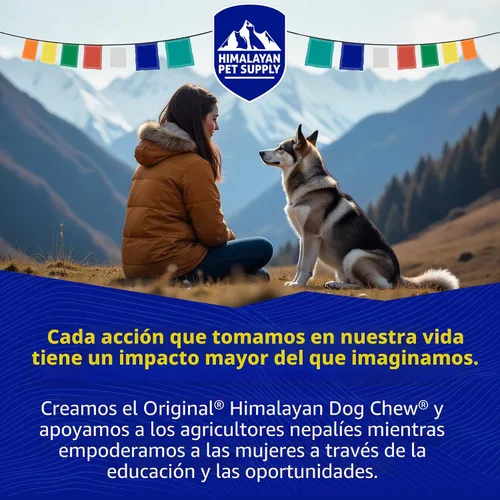 Miniatura 6 de Himalayan Dog Chew Masticables originales de queso de yak para perros, The Better-For-You, 100% natural, de larga duración, saludables y seguros