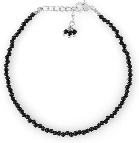TGH Pulsera de cuentas naturales con piedras preciosas microfacetadas, joyería para ella, cristales curativos energéticos de piedra natal, cadena