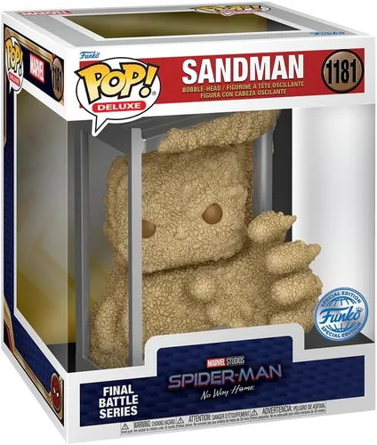 Miniatura 2 de Funko Pop! Deluxe Spider-Man: No Way Home - Figura exclusiva de Sandman, 5.5 pulgadas